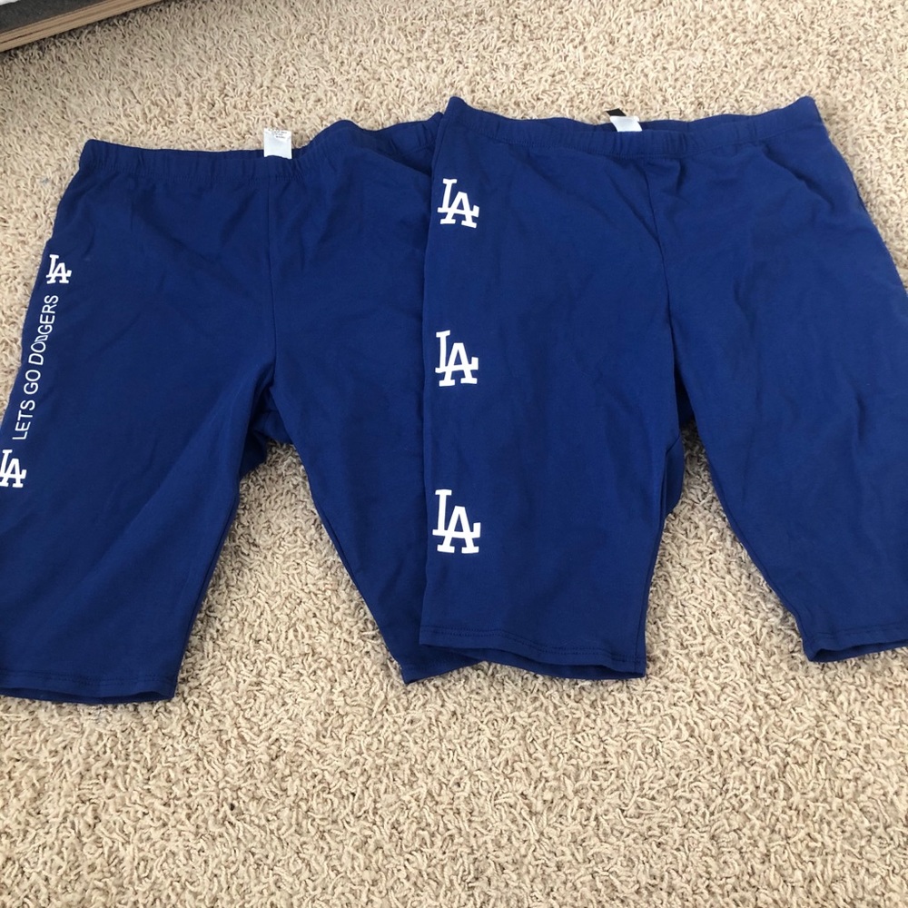 Dodgers biker shorts